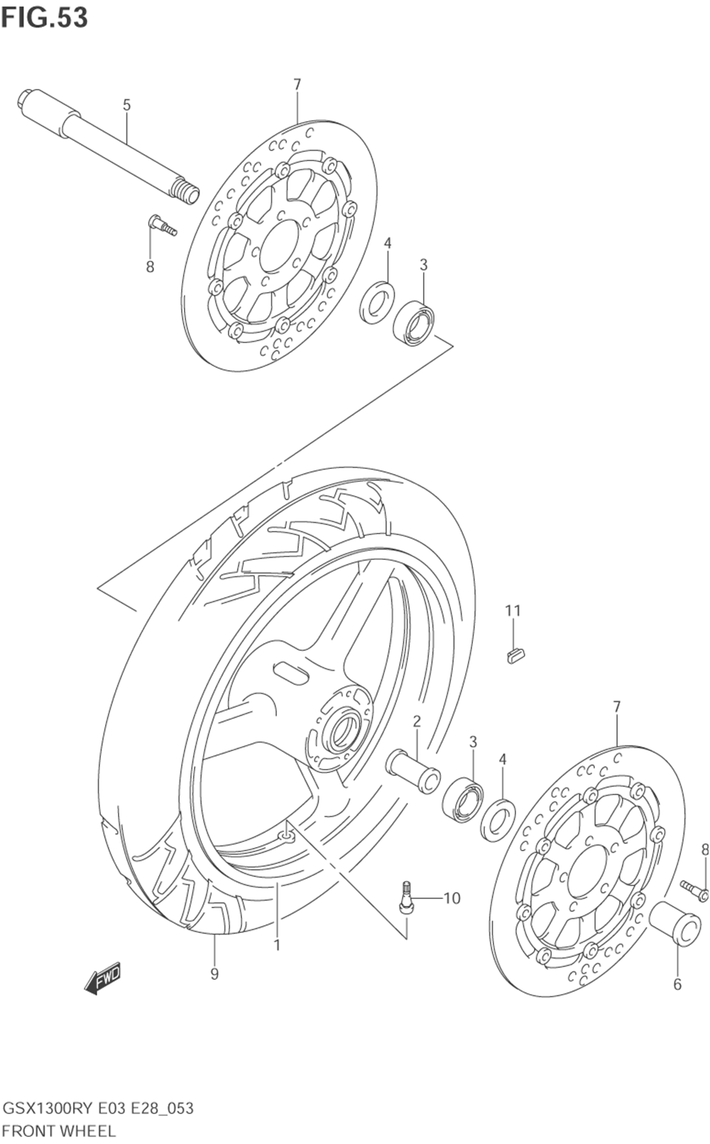 Front wheel