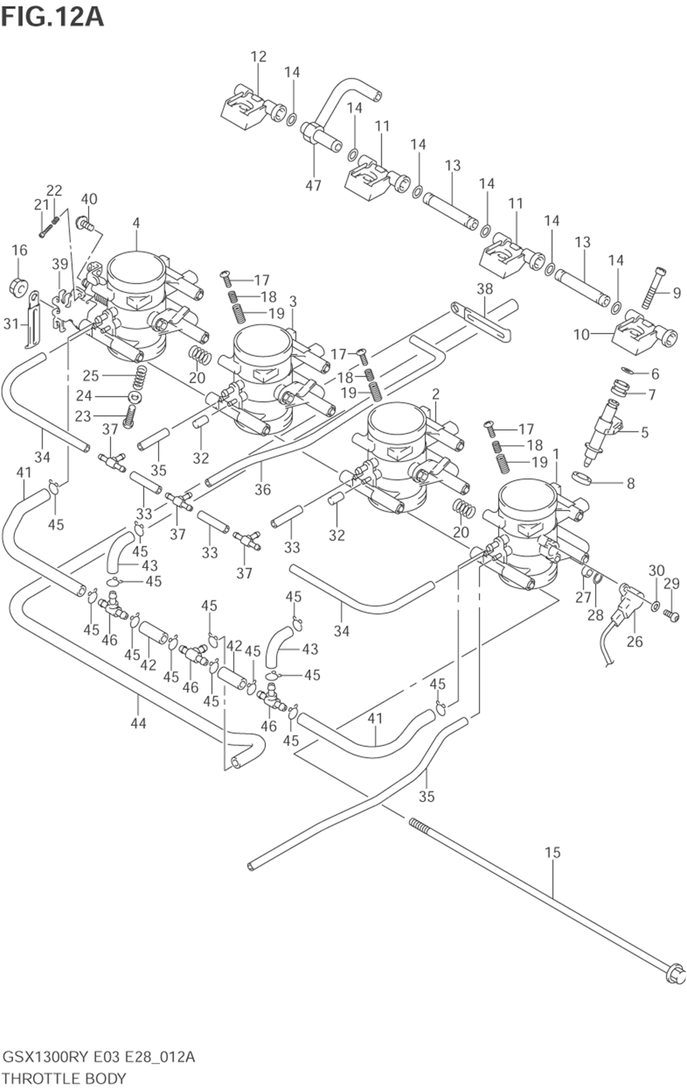 Throttle body (model k1)