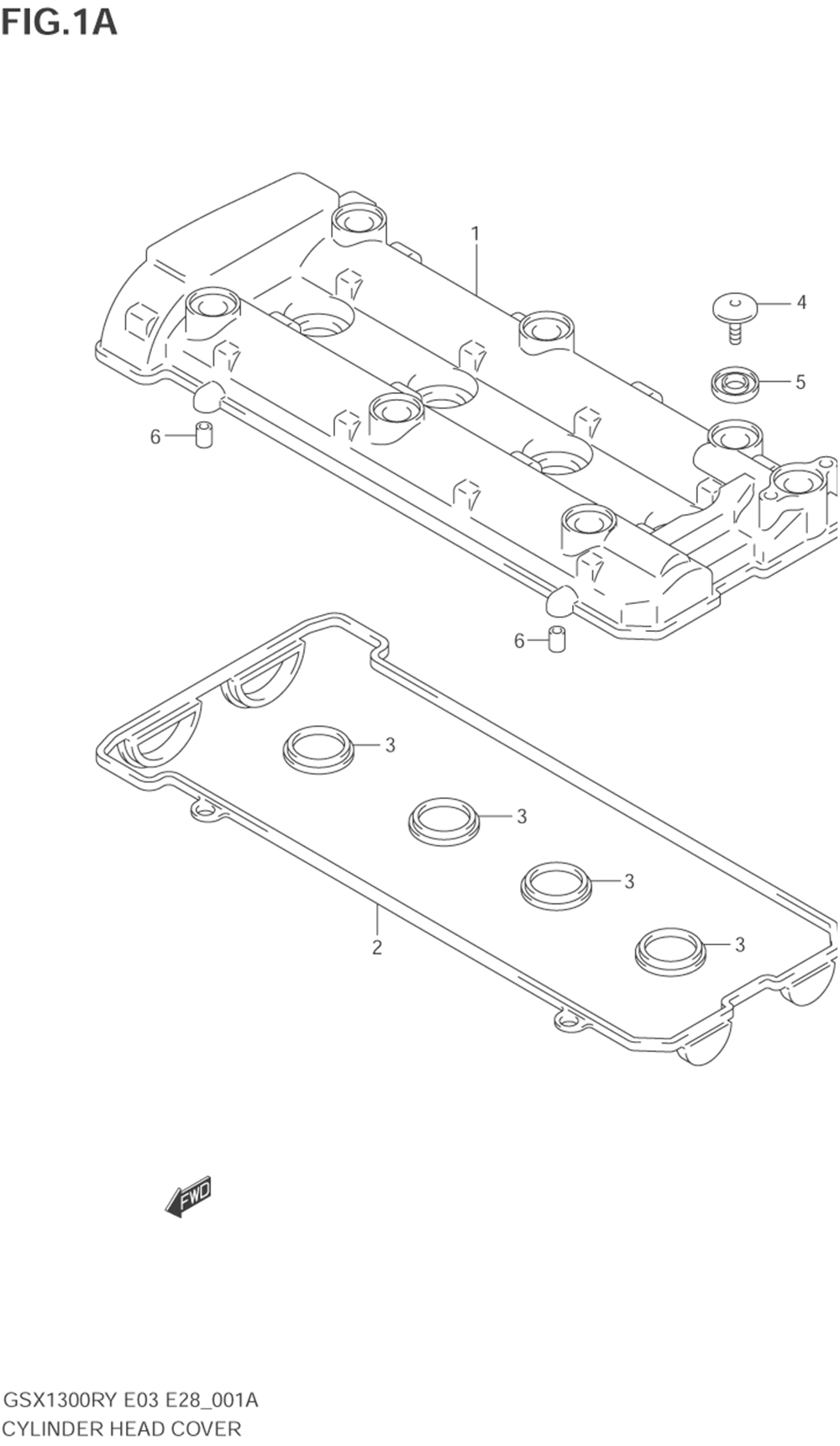 Cylinder head cover