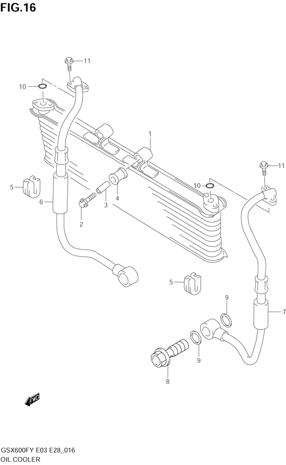 Oil cooler