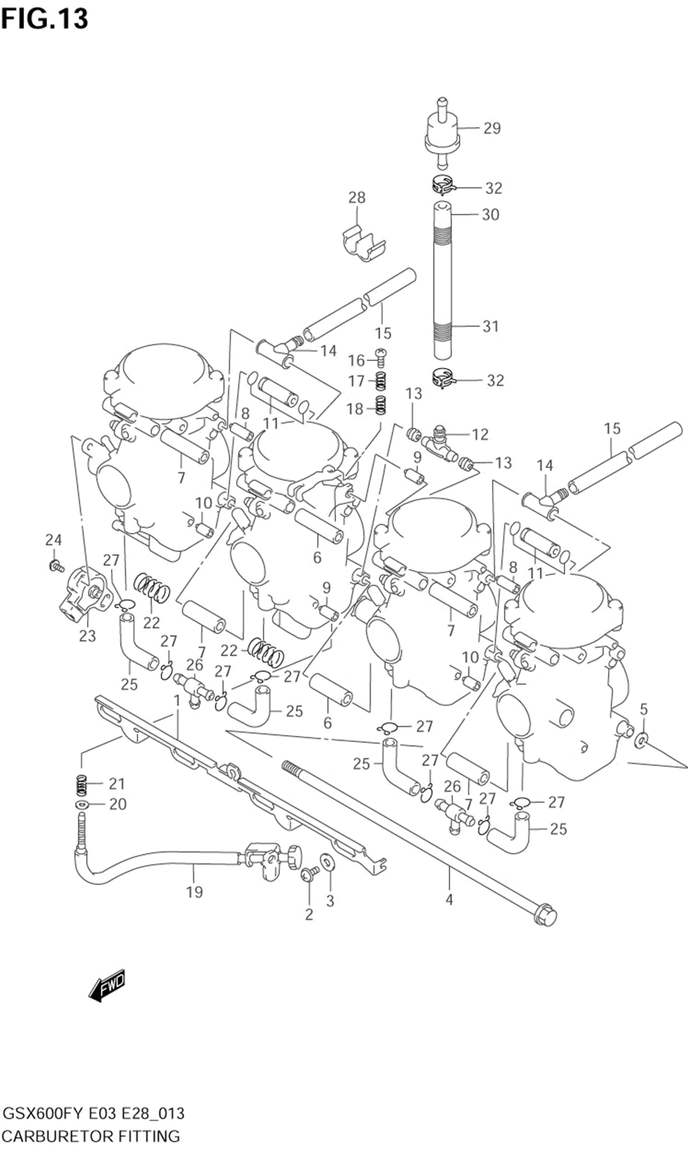 Carburetor fittings