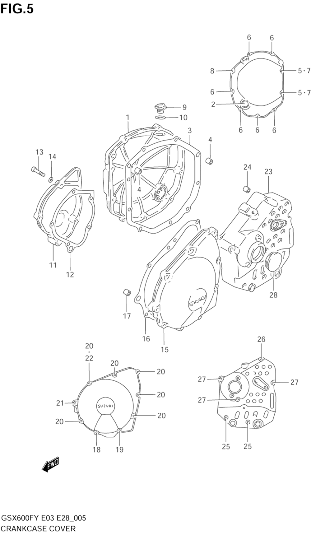 Crankcase cover