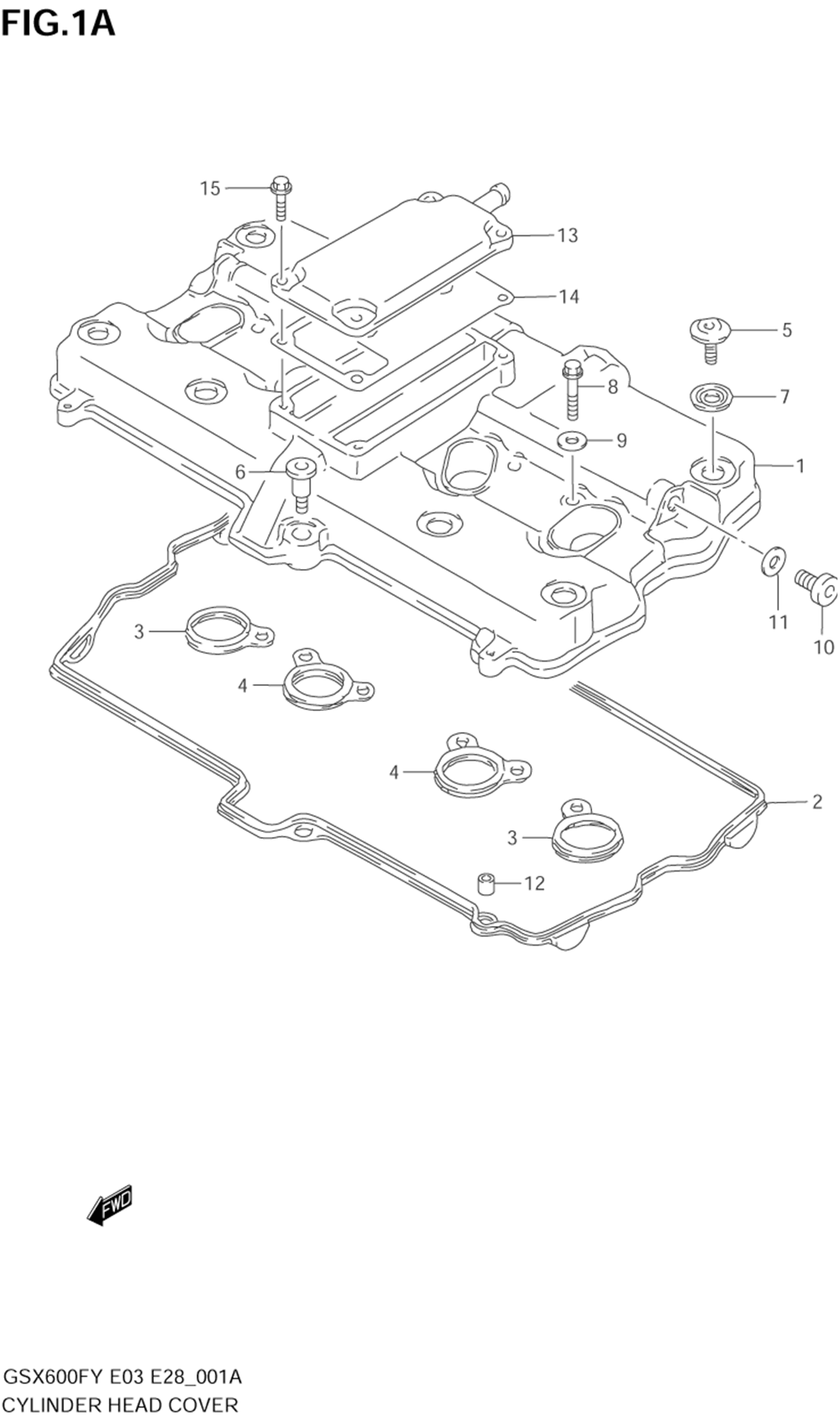 Cylinder head cover