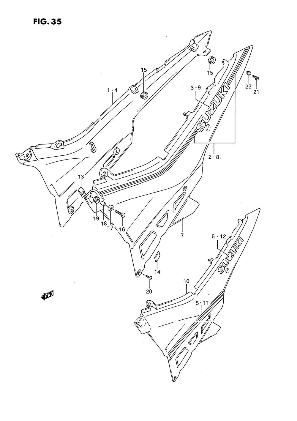 Frame cover (model j_k)