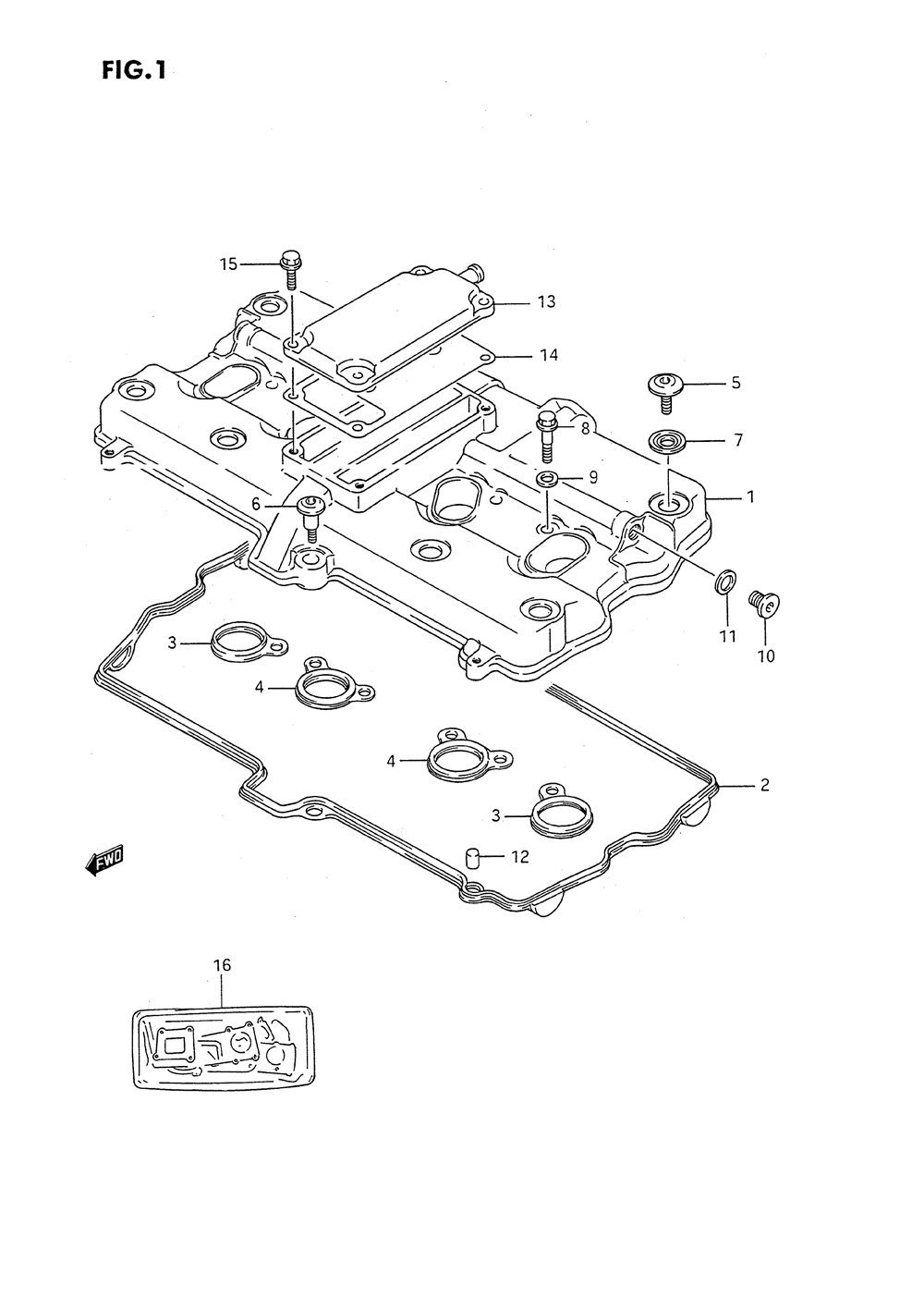 Cylinder head cover