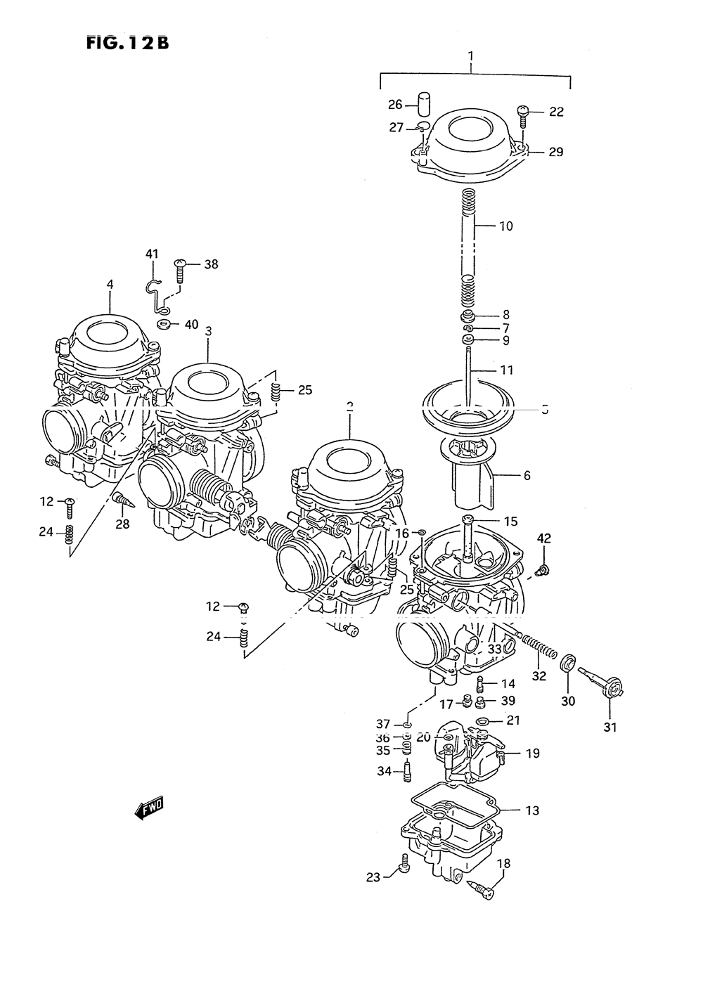 Carburetor (model l_m_n_p_r_s_t)