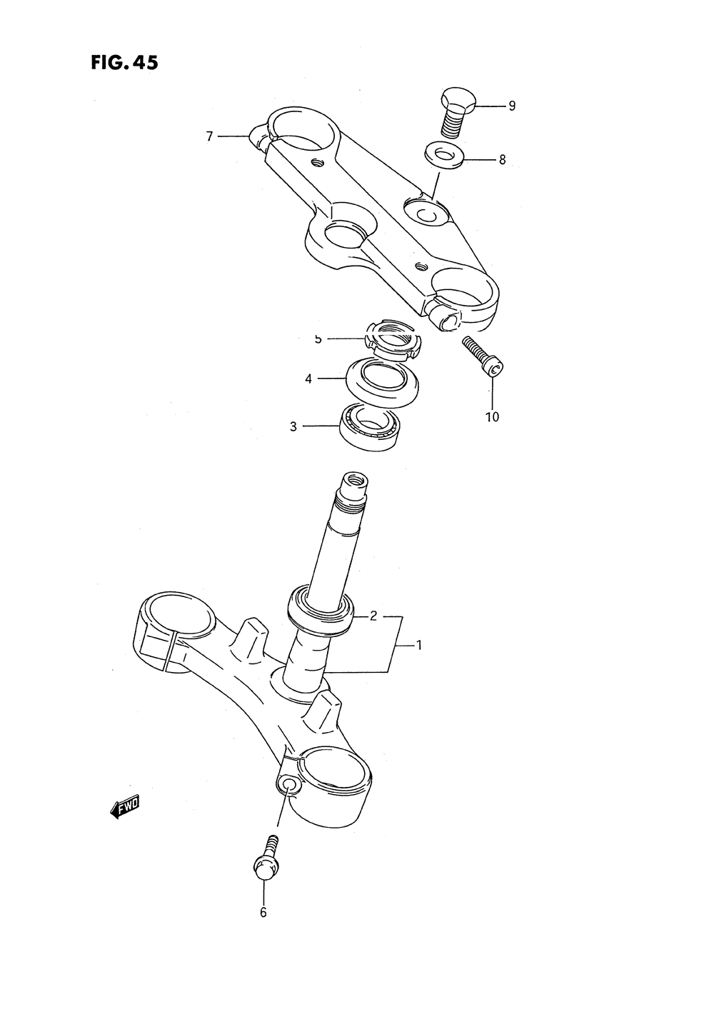 Steering stem