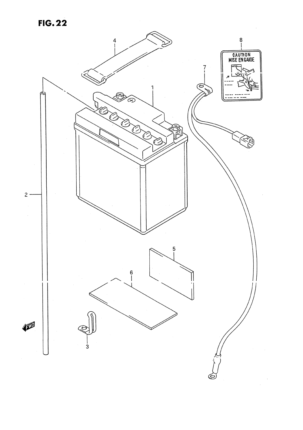 Battery (model j)