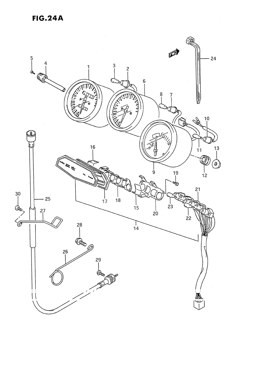 Speedometer (model k_l_m_n_p_s_t)