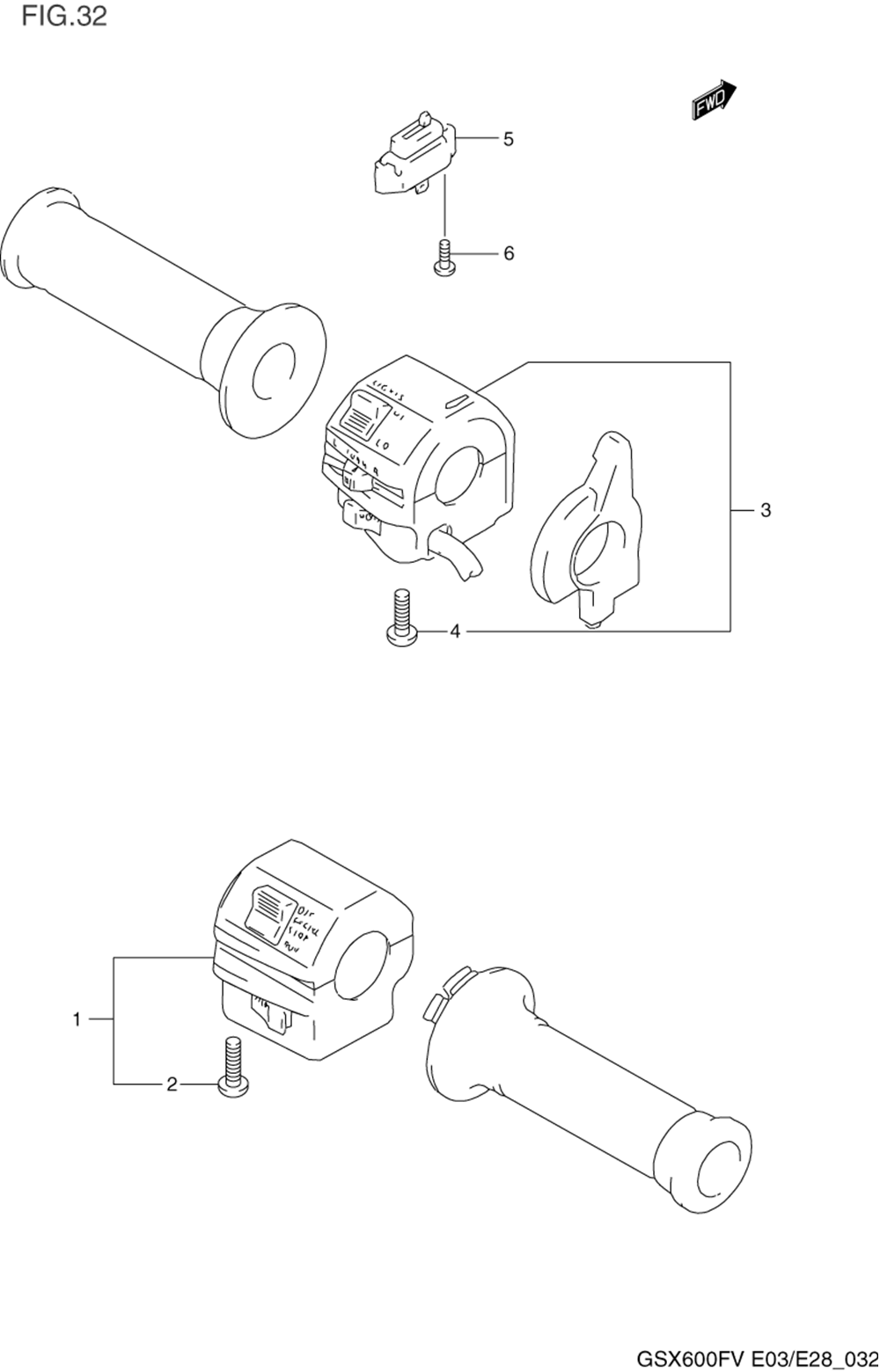 Handle switch