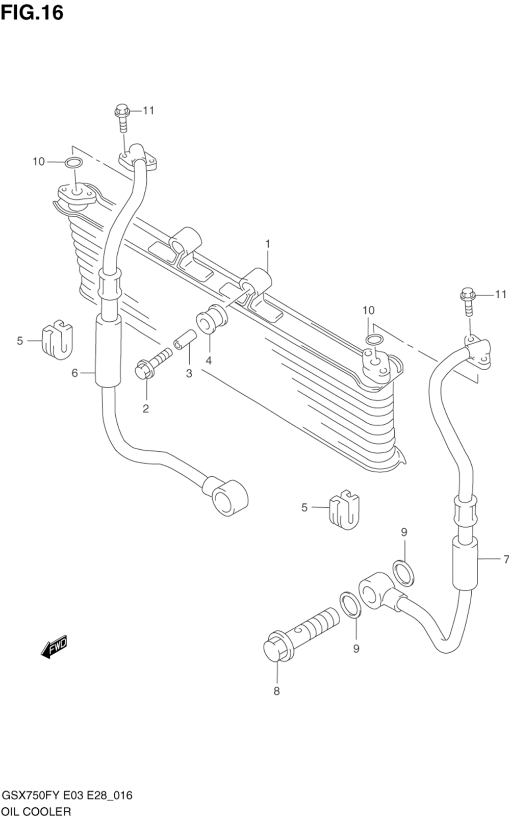 Oil cooler