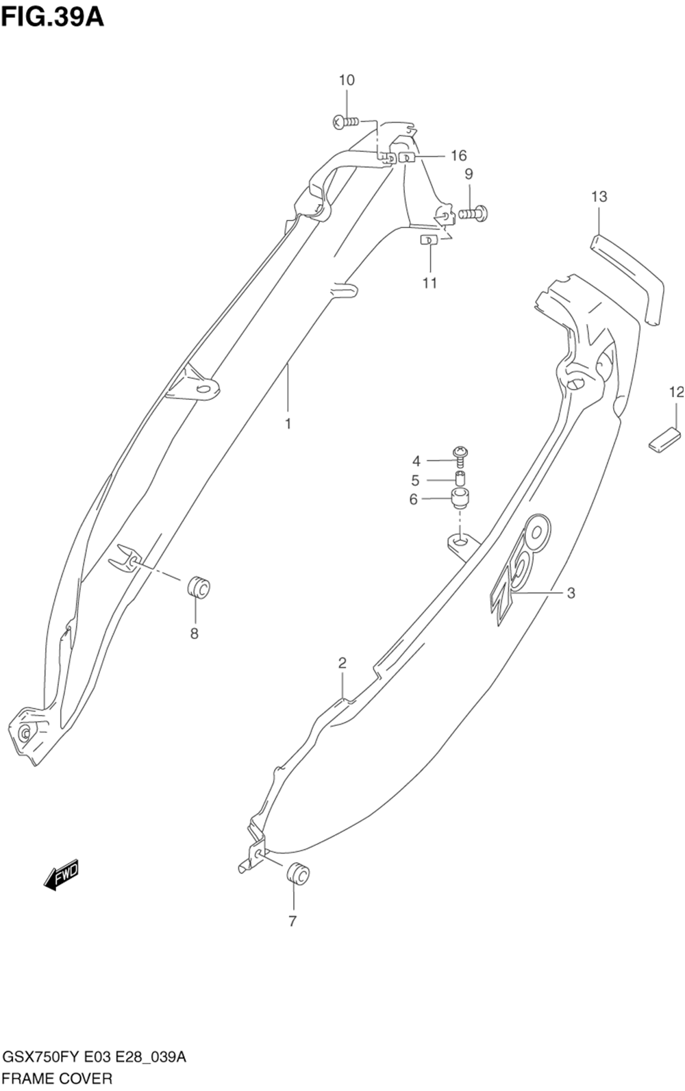 Frame cover (model y_k1)