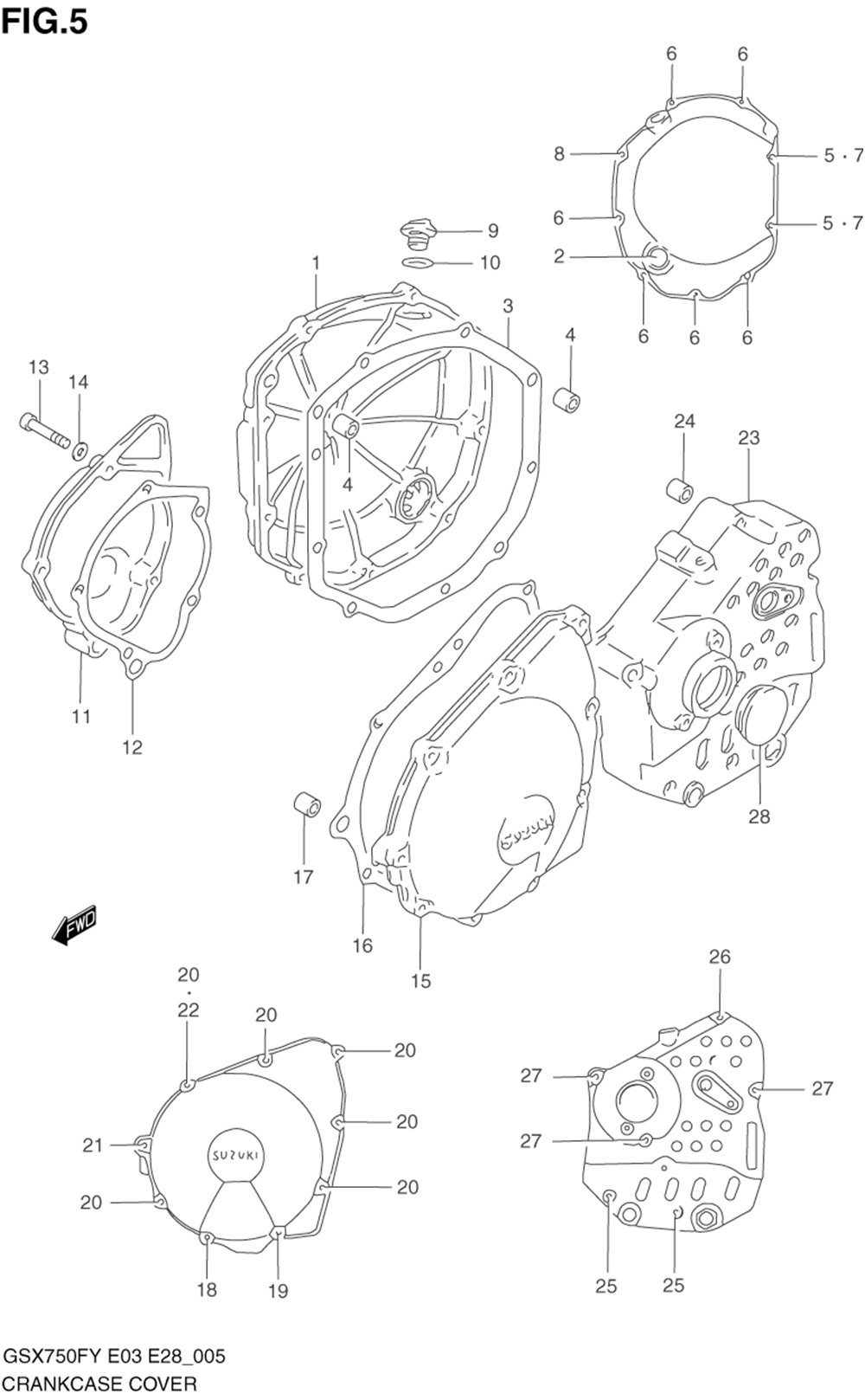 Crankcase cover