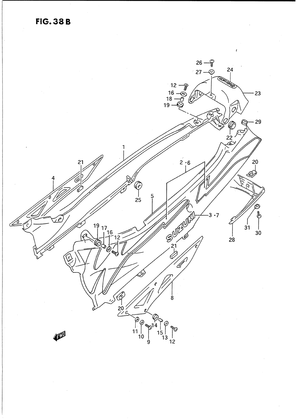 Frame cover (model n)