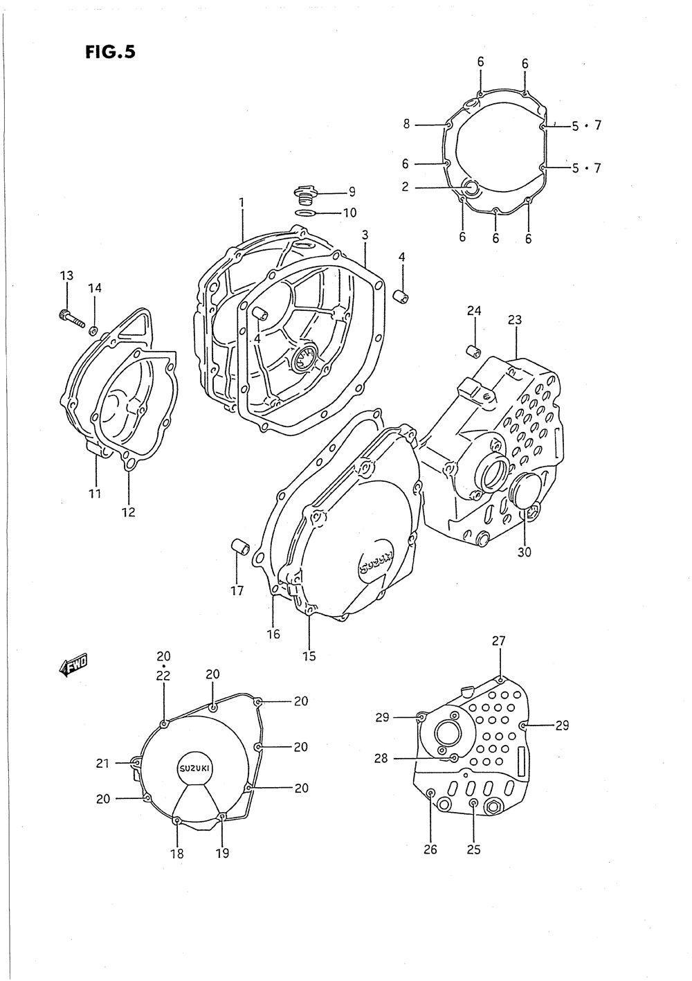 Crankcase cover