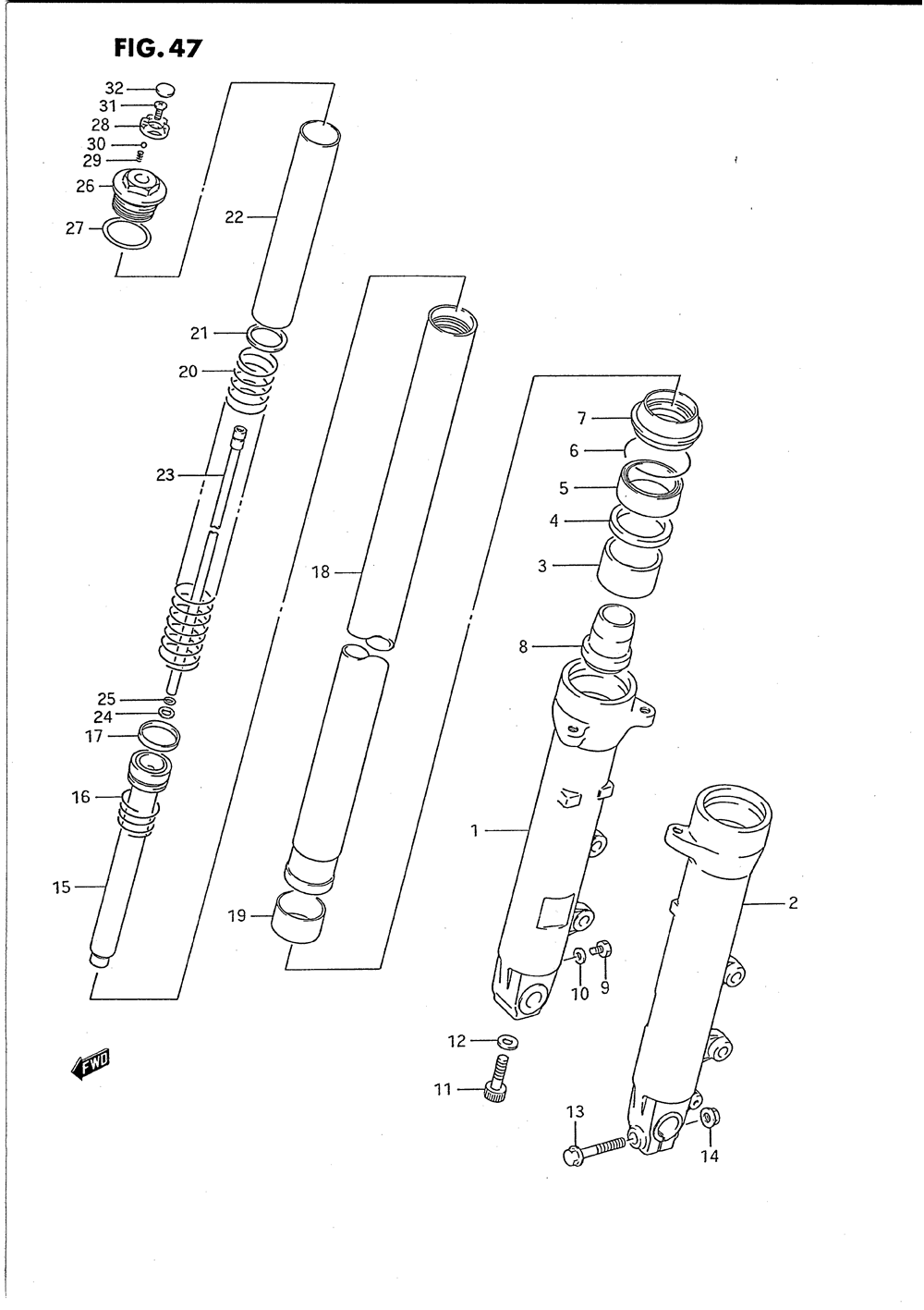 Front damper