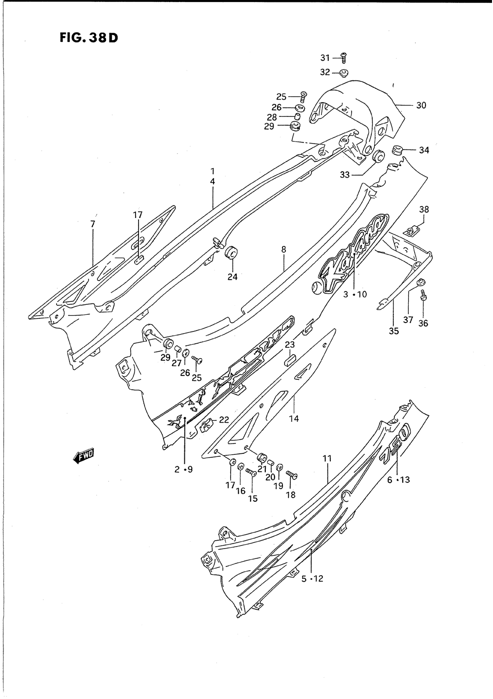 Frame cover (model s_t)