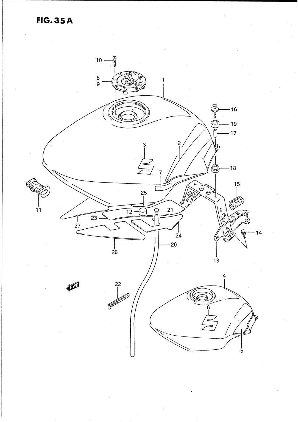 Fuel tank (model m_n)