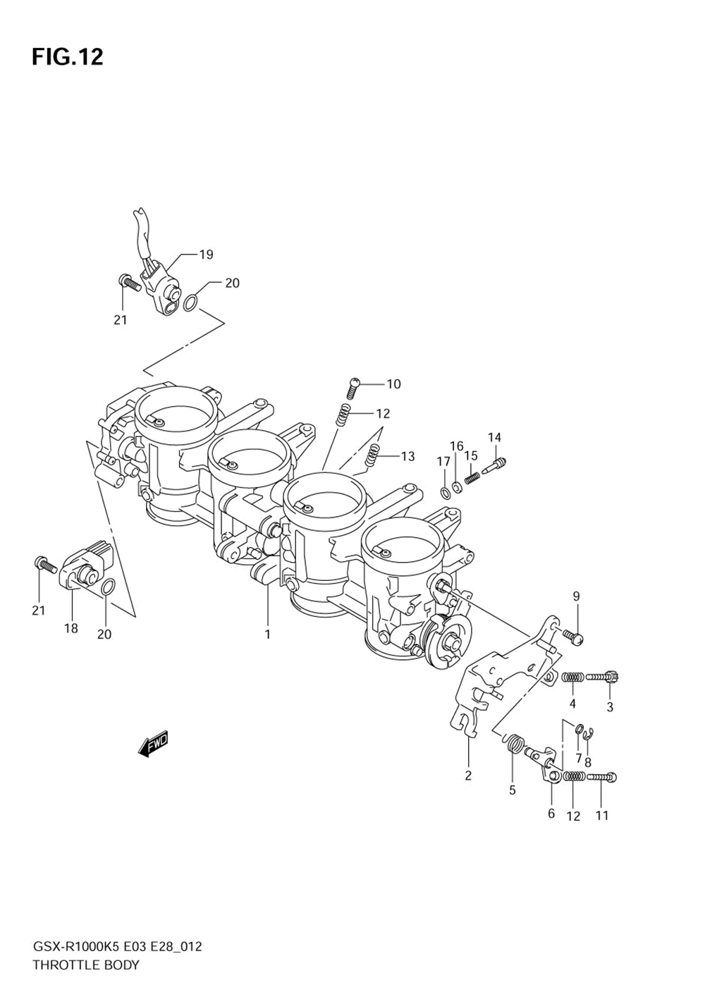 Throttle body