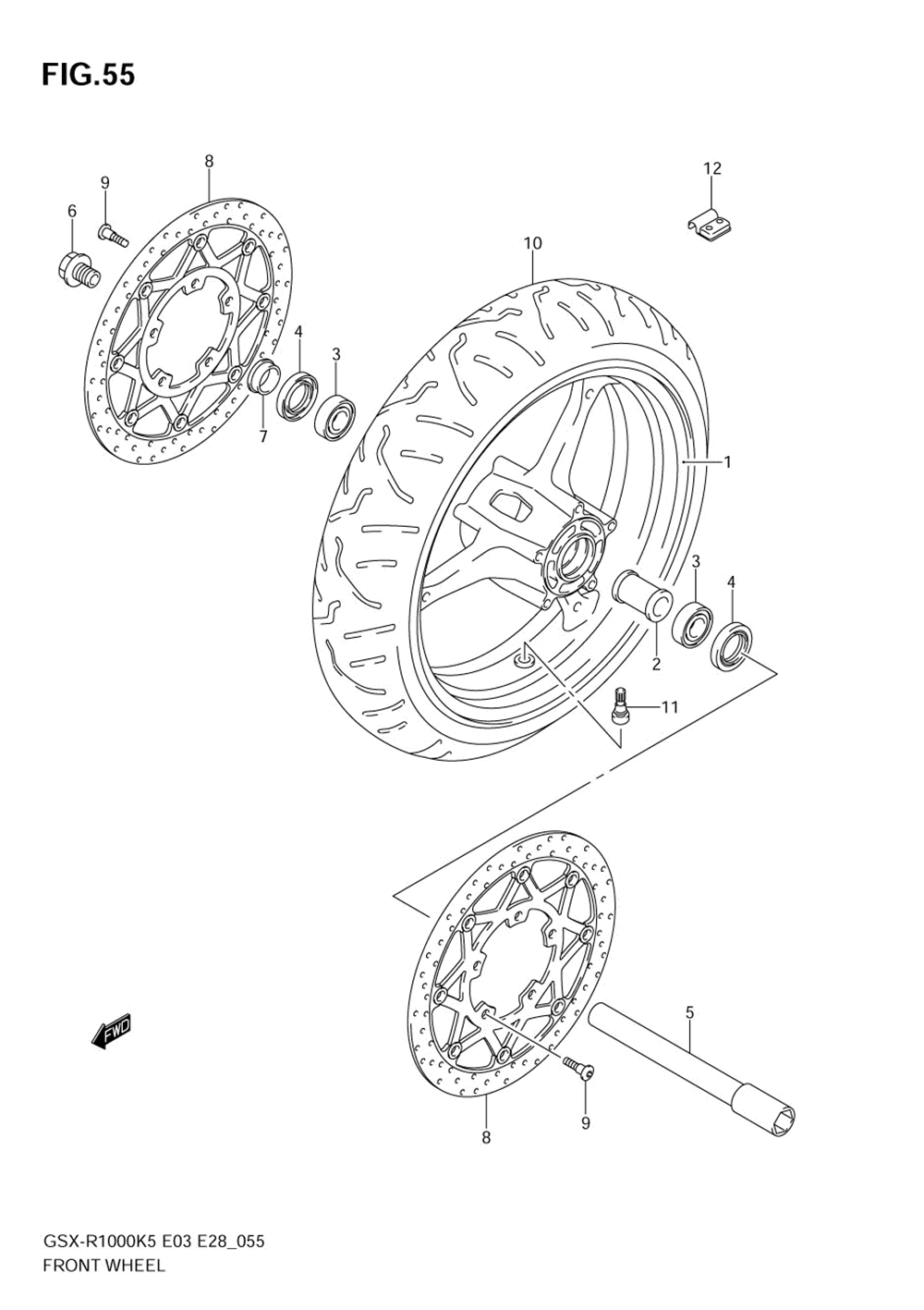 Front wheel