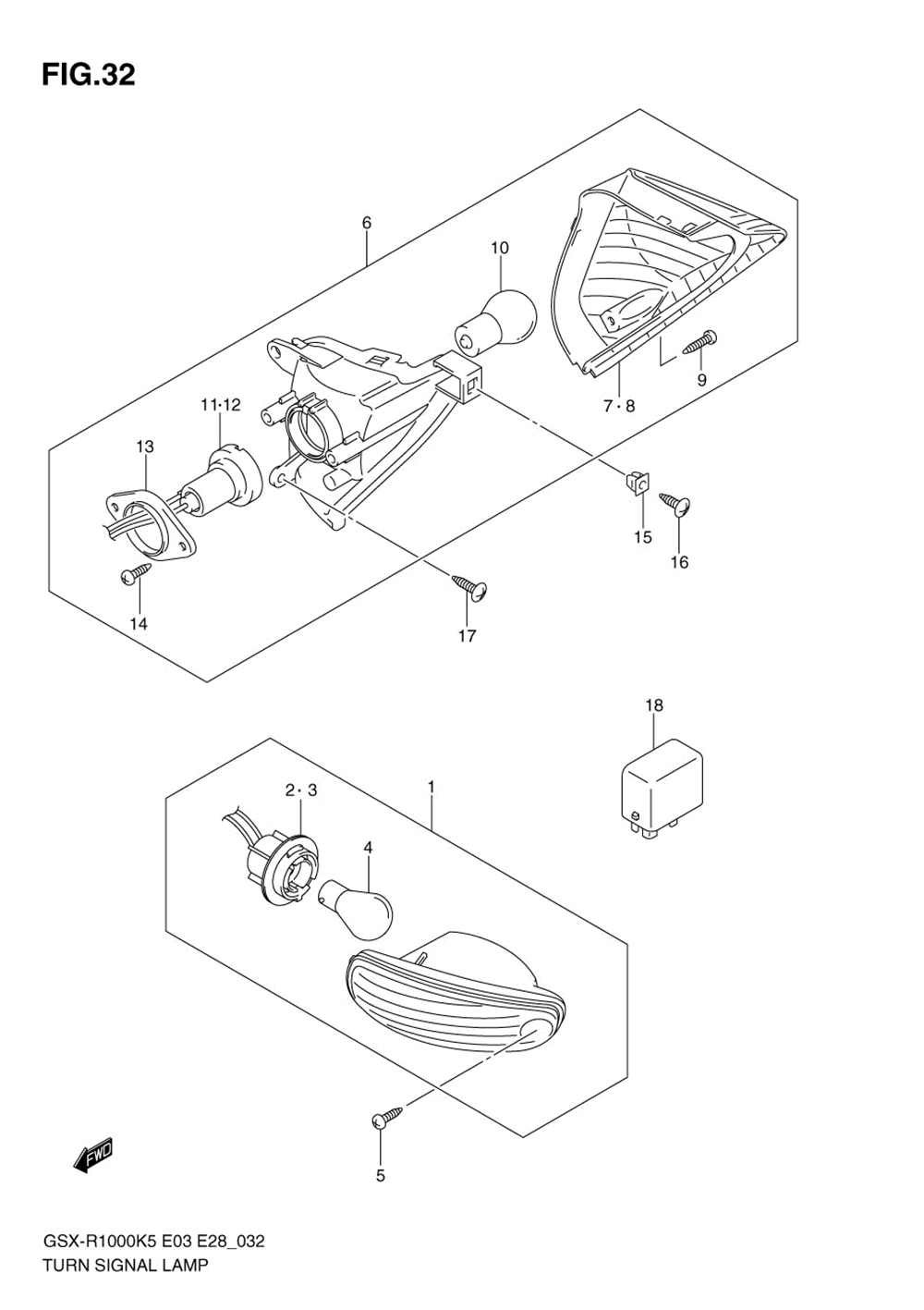 Turnsignal lamp