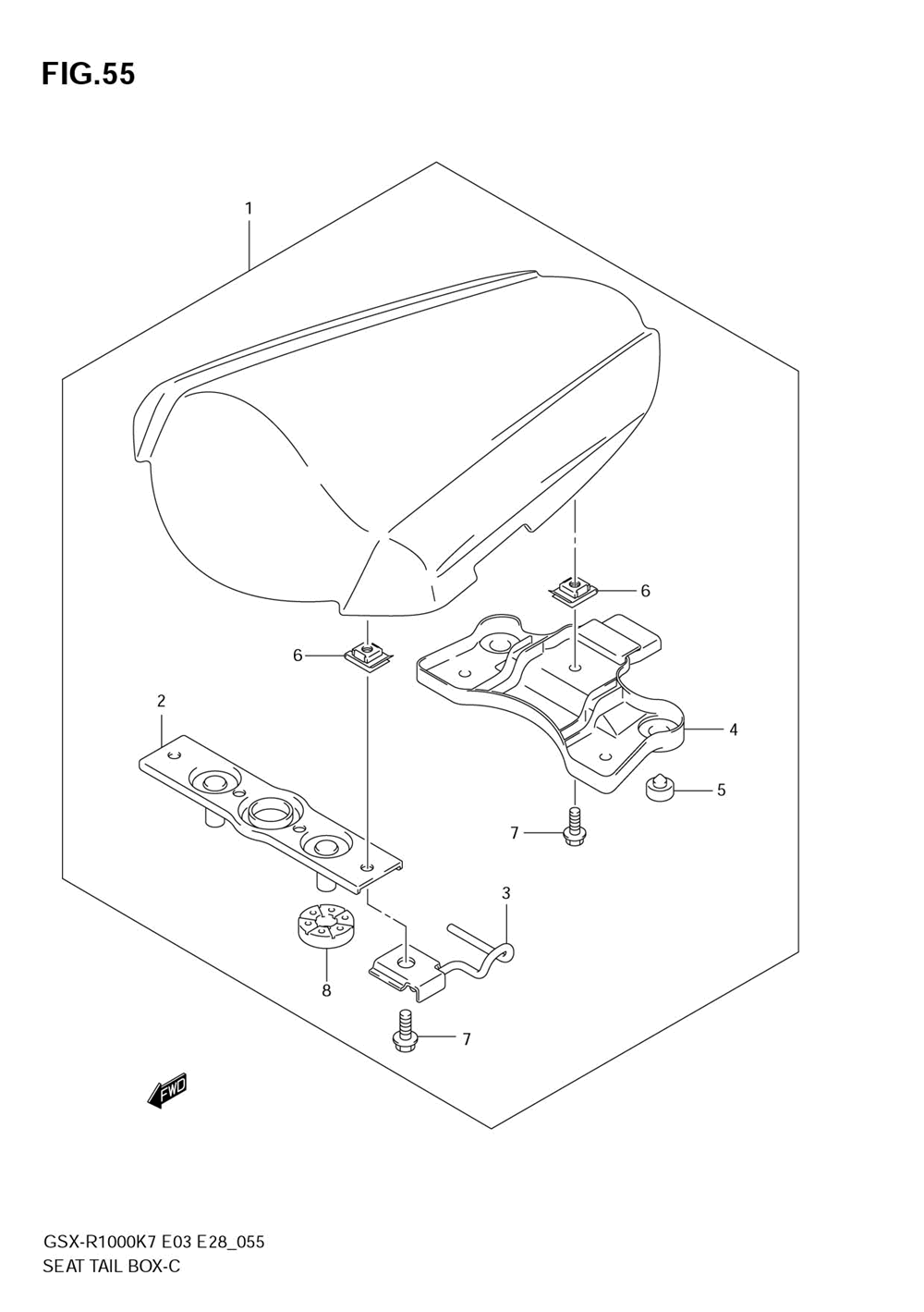 Seat tail box