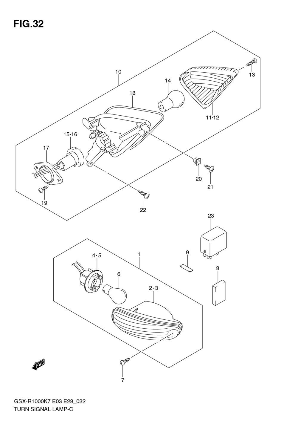 Turnsignal lamp