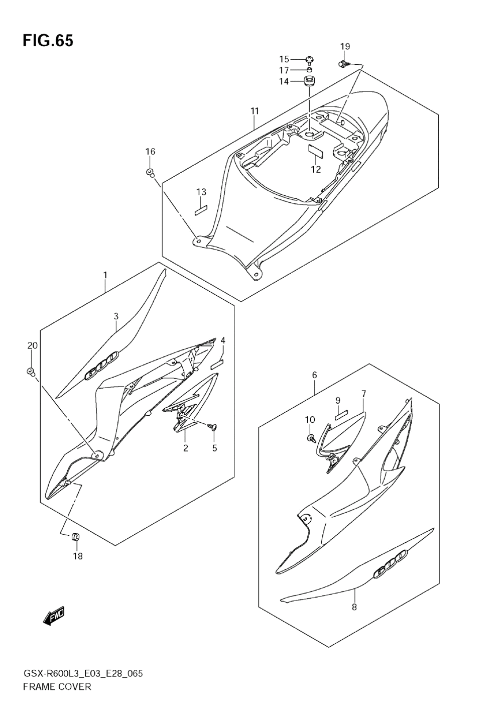 Frame cover (agq)