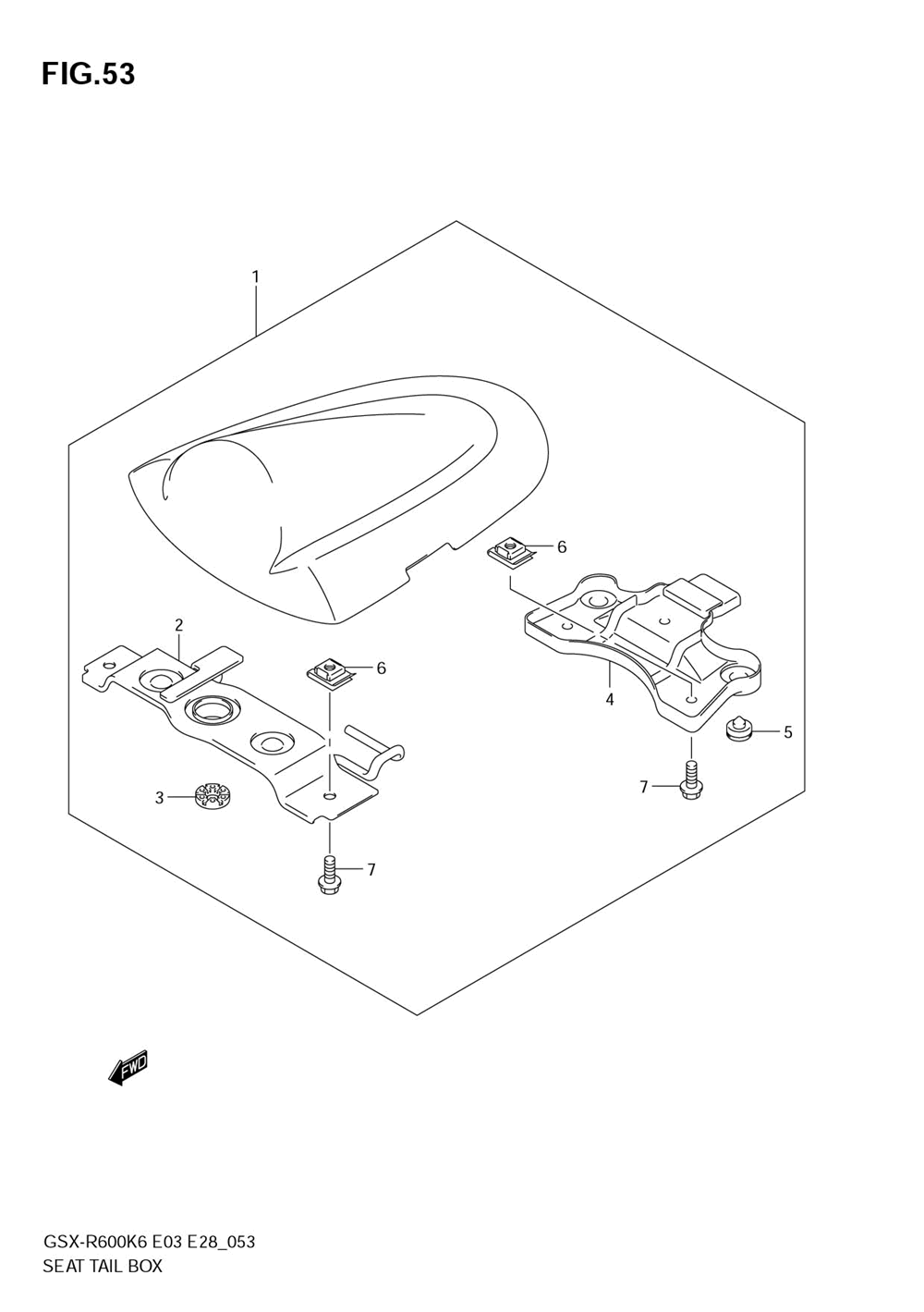 Seat tail box