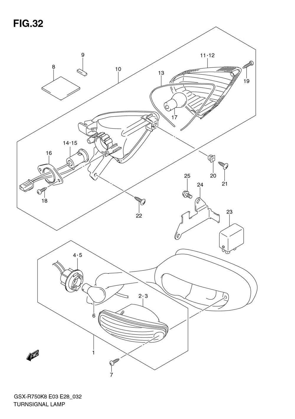 Turnsignal lamp