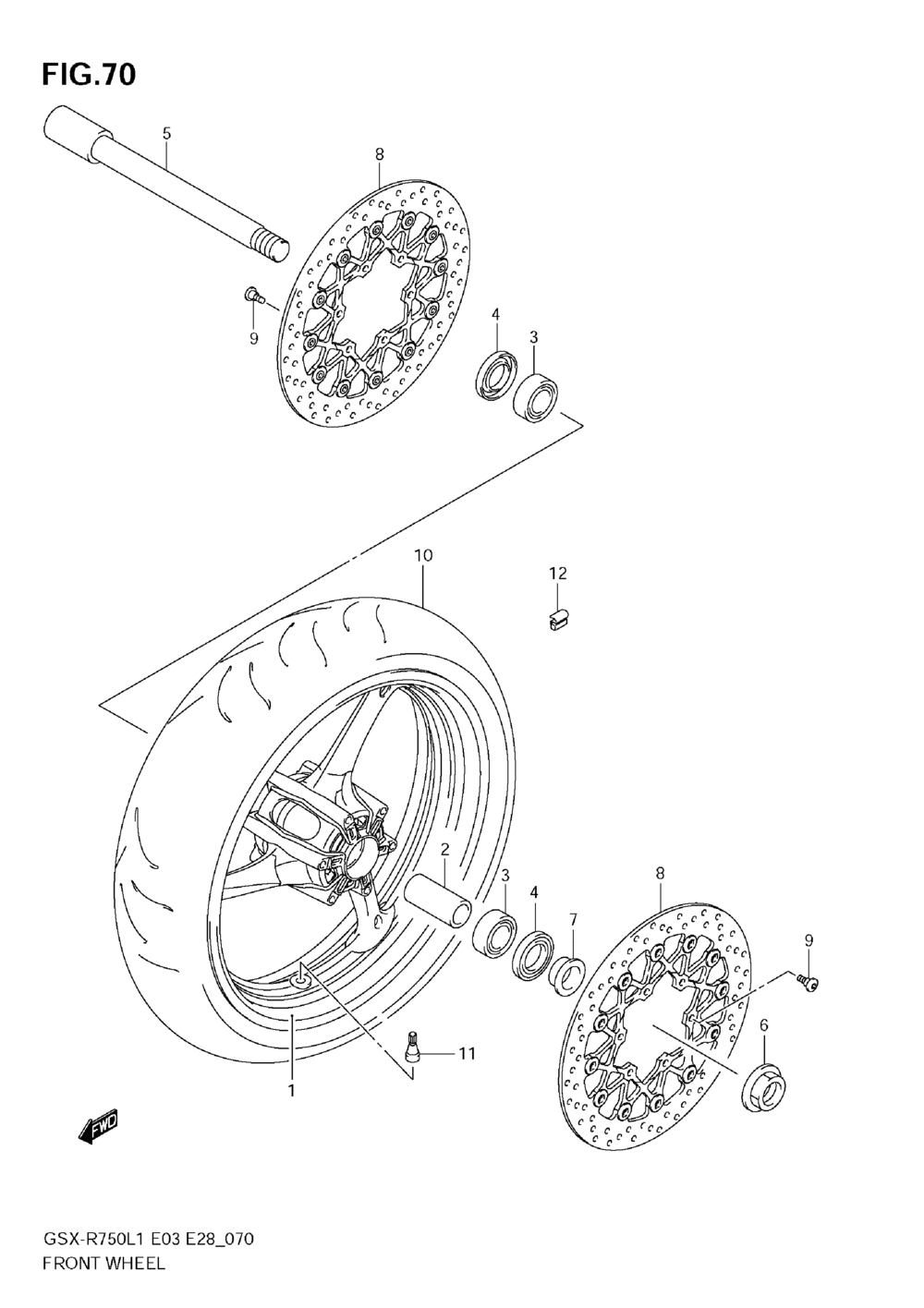 Front wheel