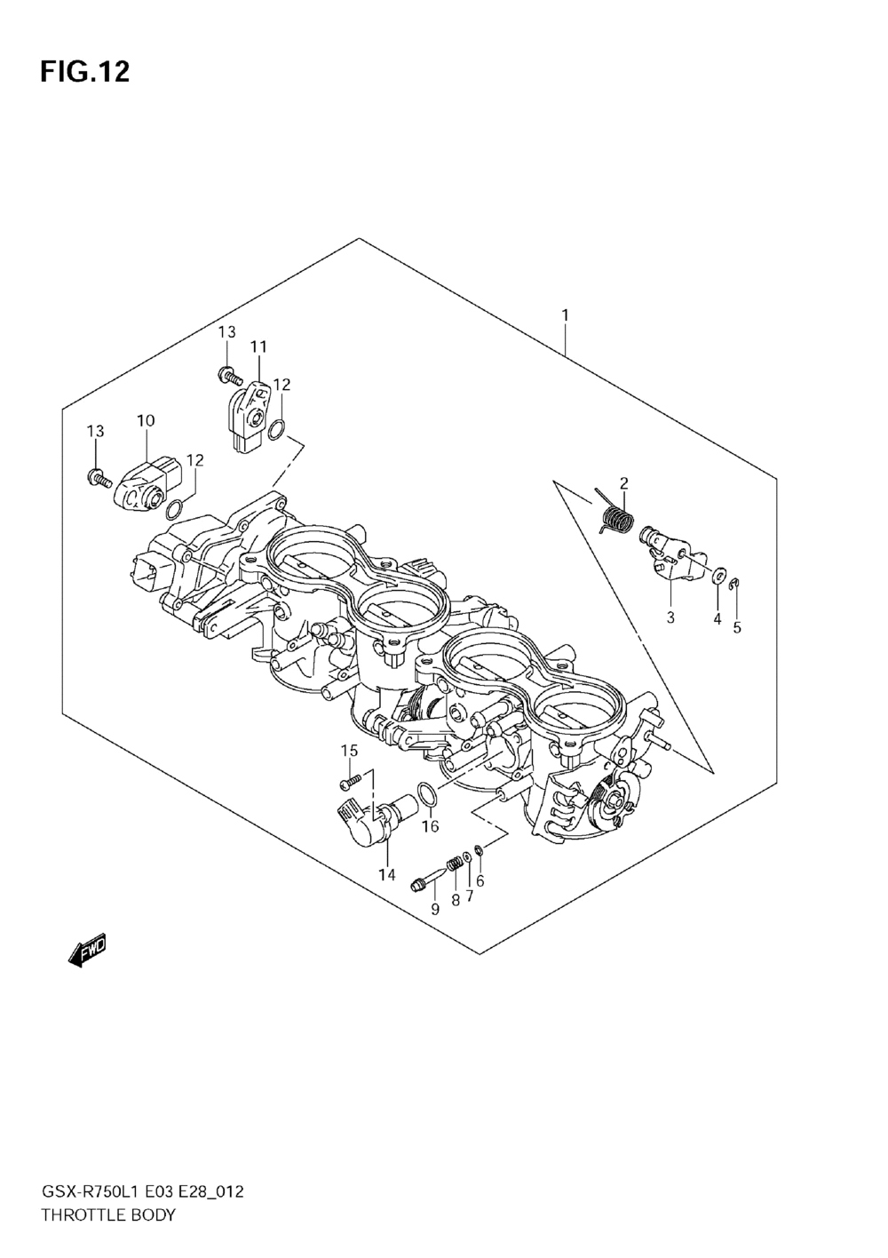 Throttle body (e3)