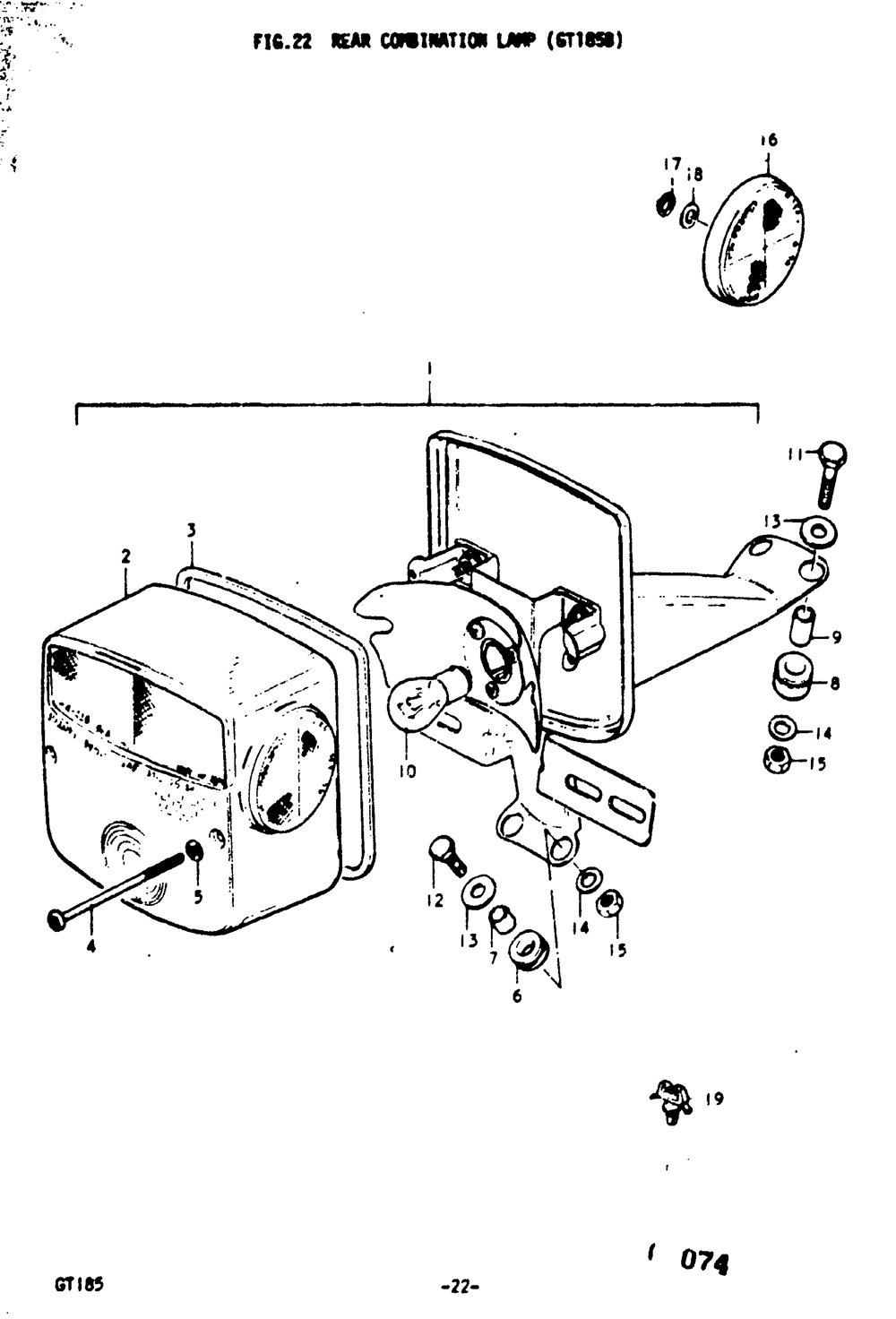 Rear combination lamp (gt185b)