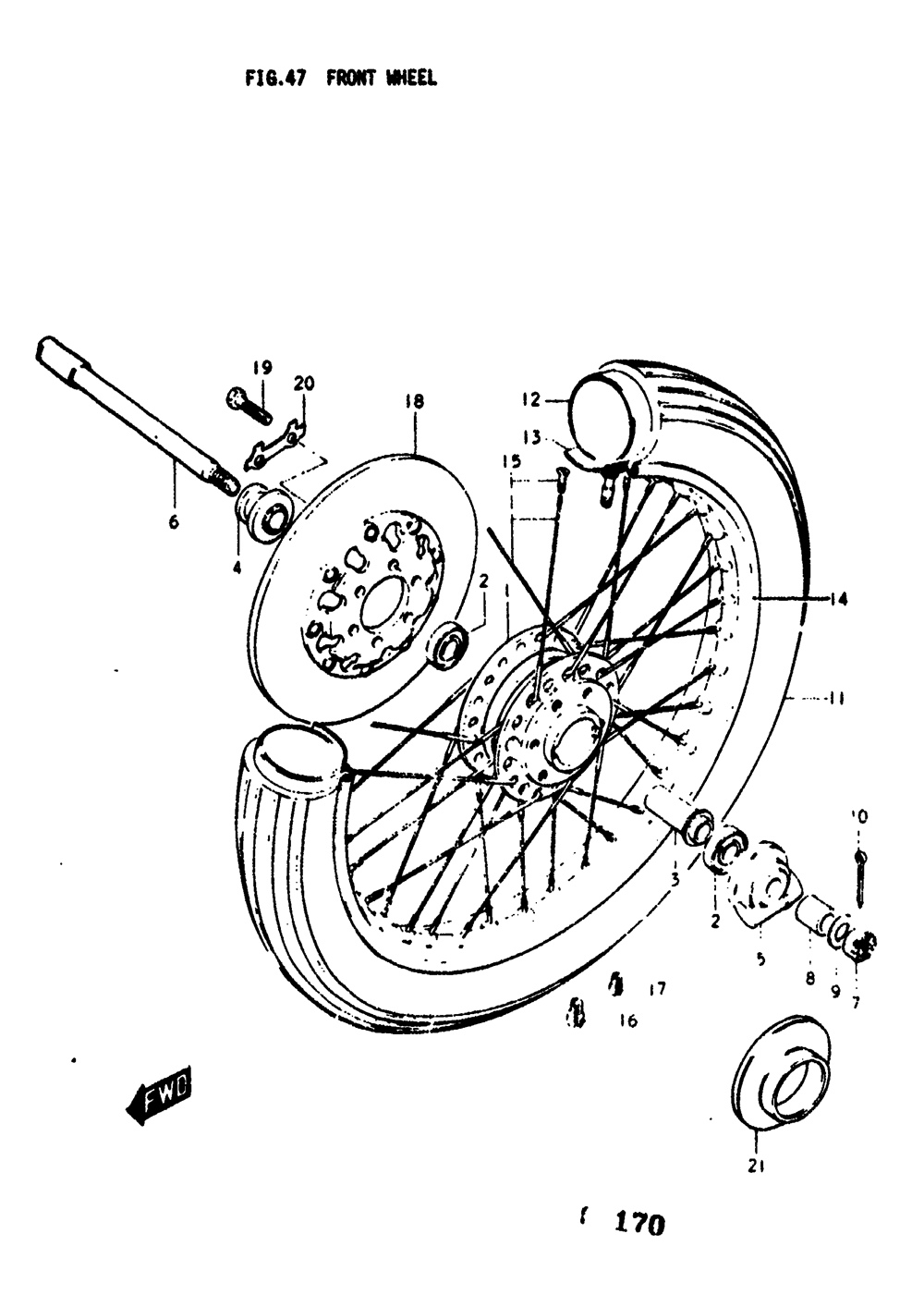 Front wheel