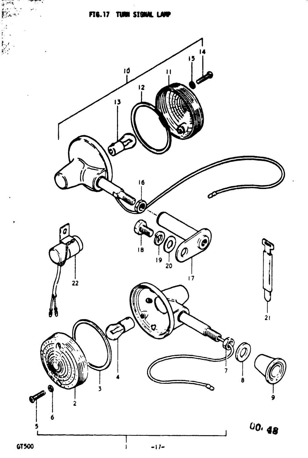 Turn signal lamp