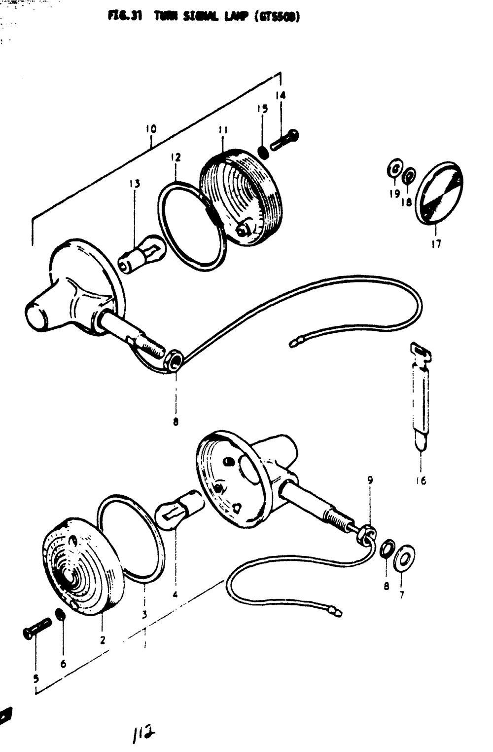 Turn signal lamp (gt5 &&& )