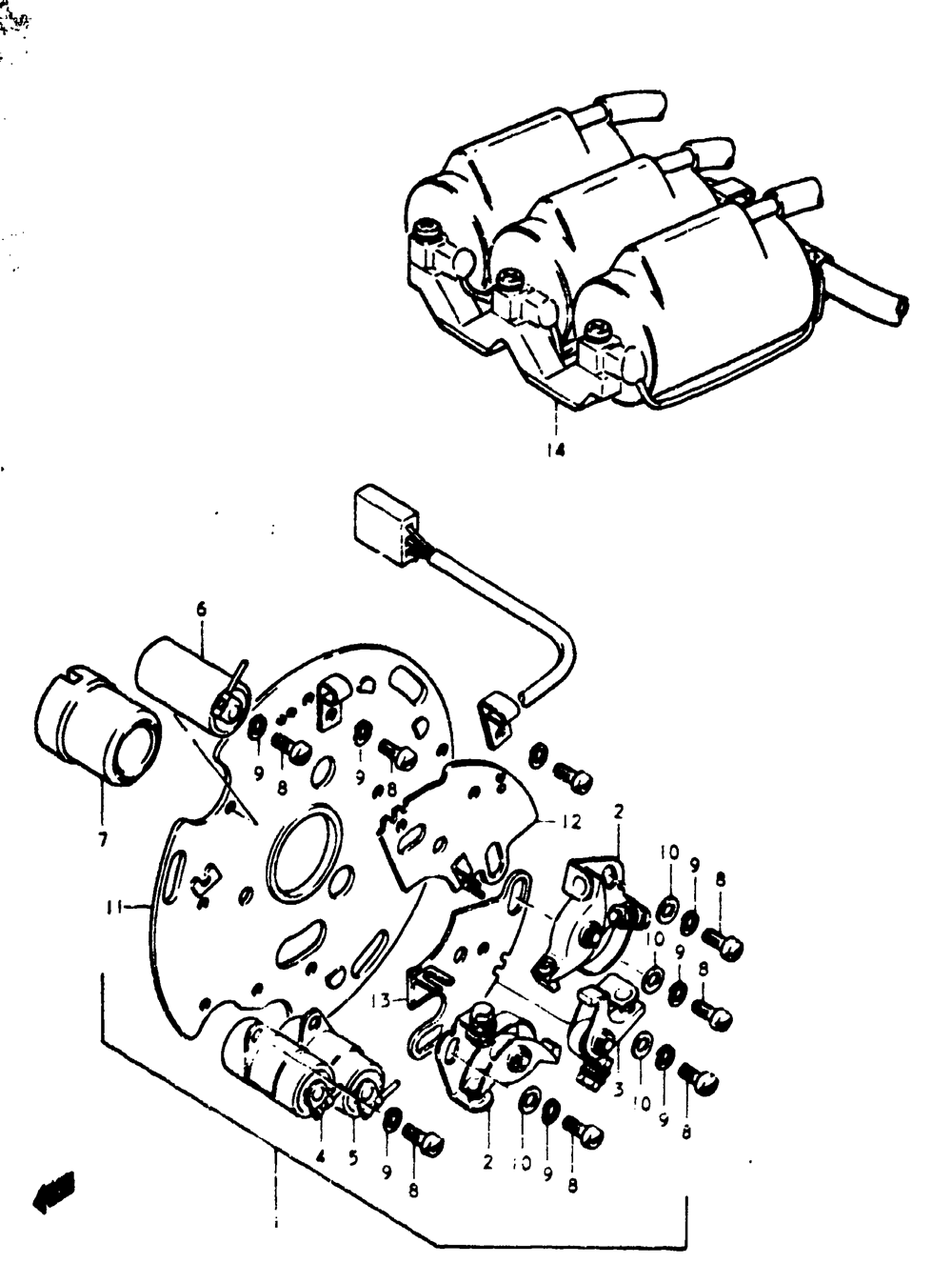 Contact breaker (kokusan)