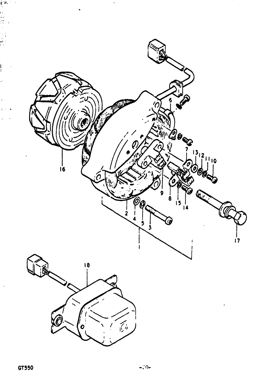 Alternator (made by kokusan)