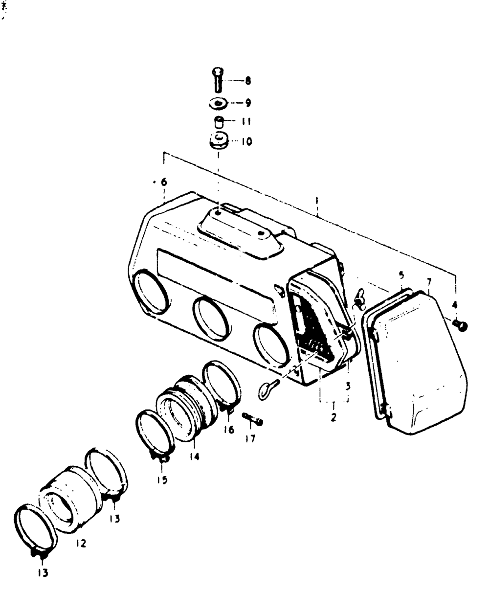 Air cleaner (gt750l