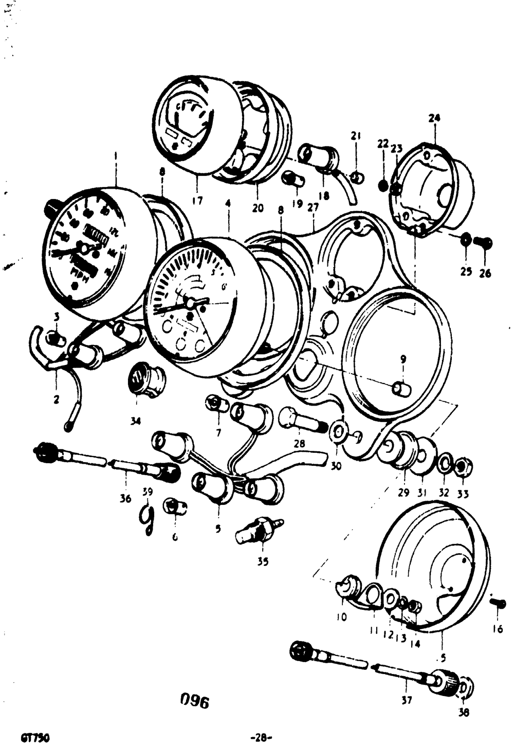 Combination meter (gt7ok)