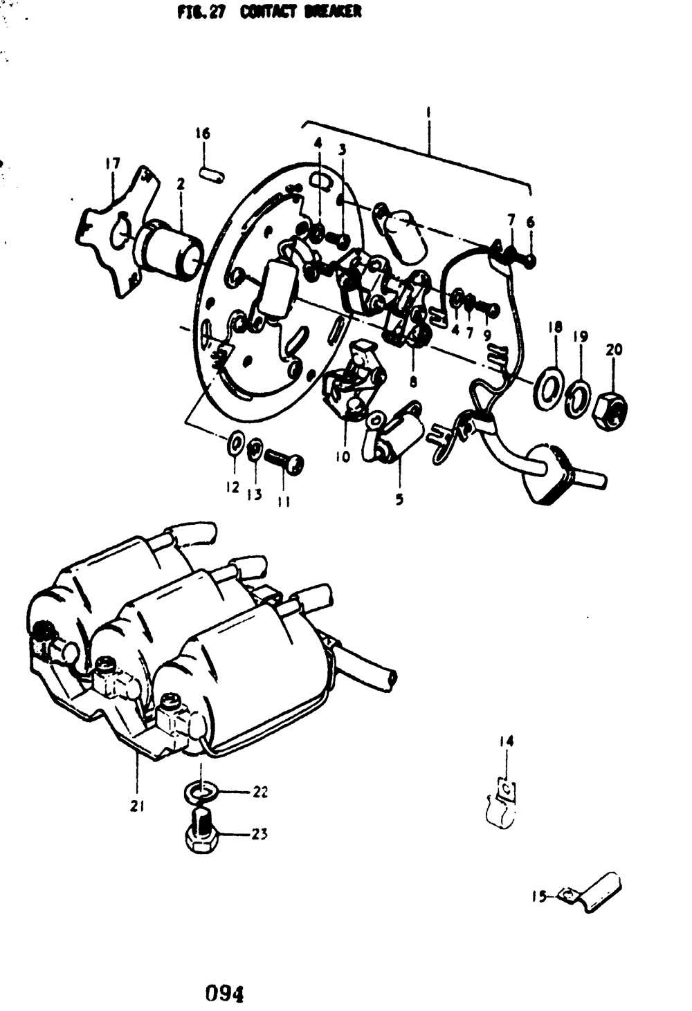 Contact breaker