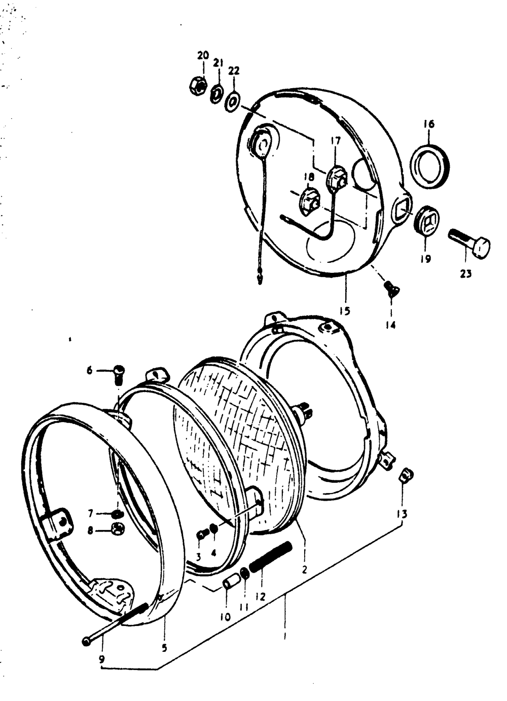 Headlamp [ from f.no.37423. (gt750k