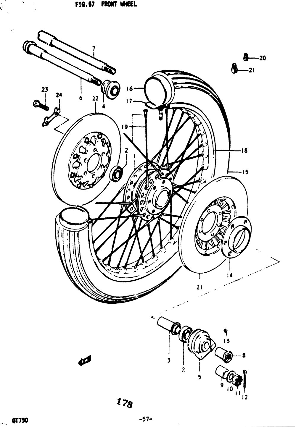 Front wheel