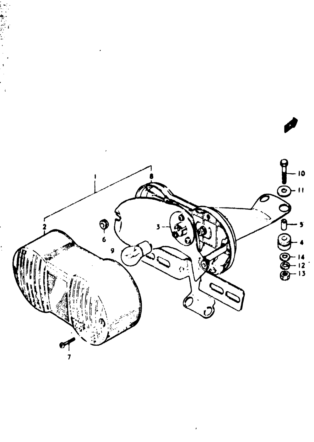 Rear combination lamp (gt750l