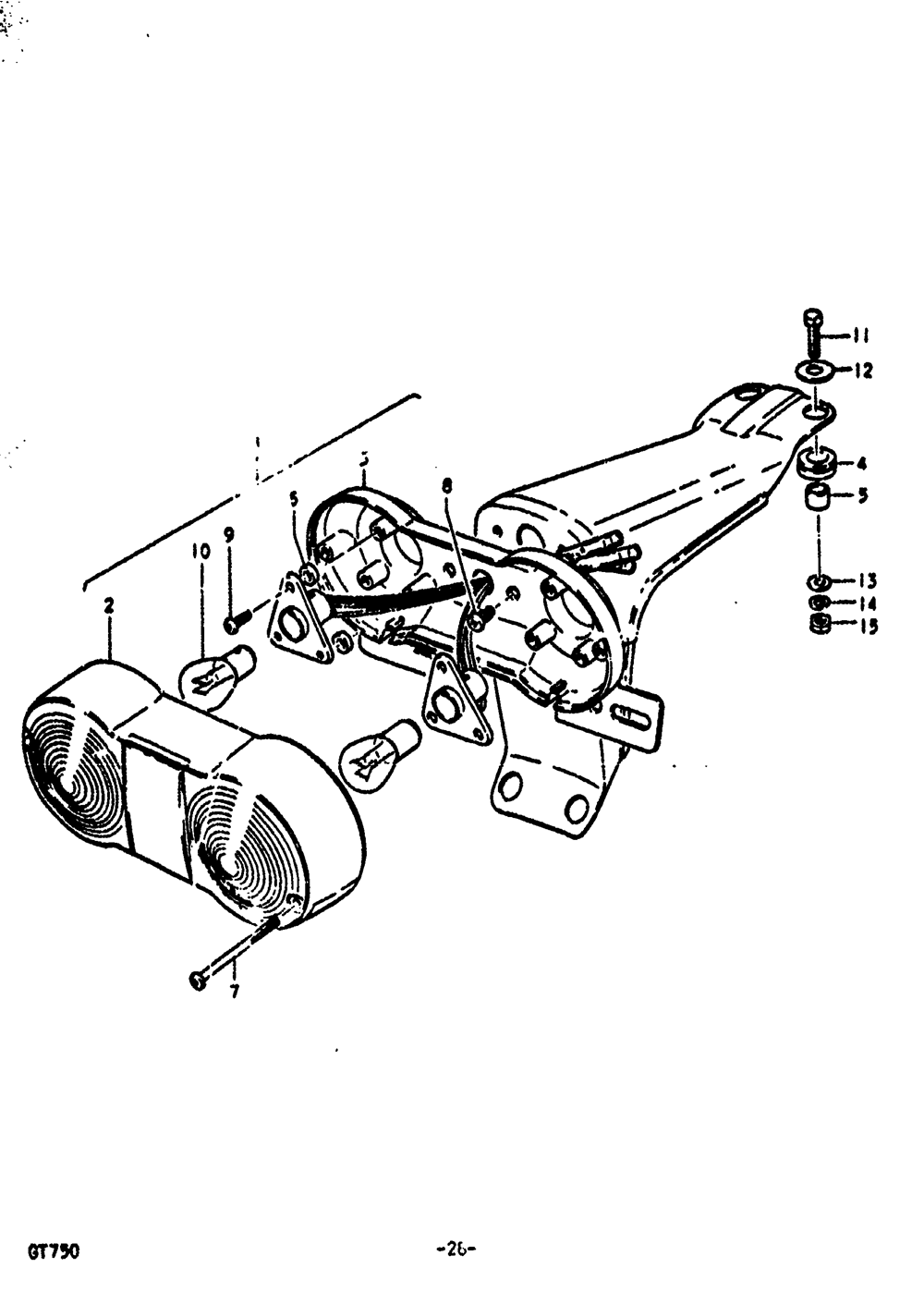 Rear combination lamp