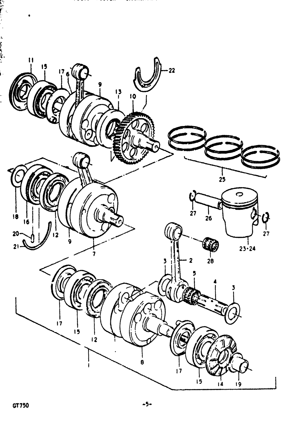 Piston - crankshaft