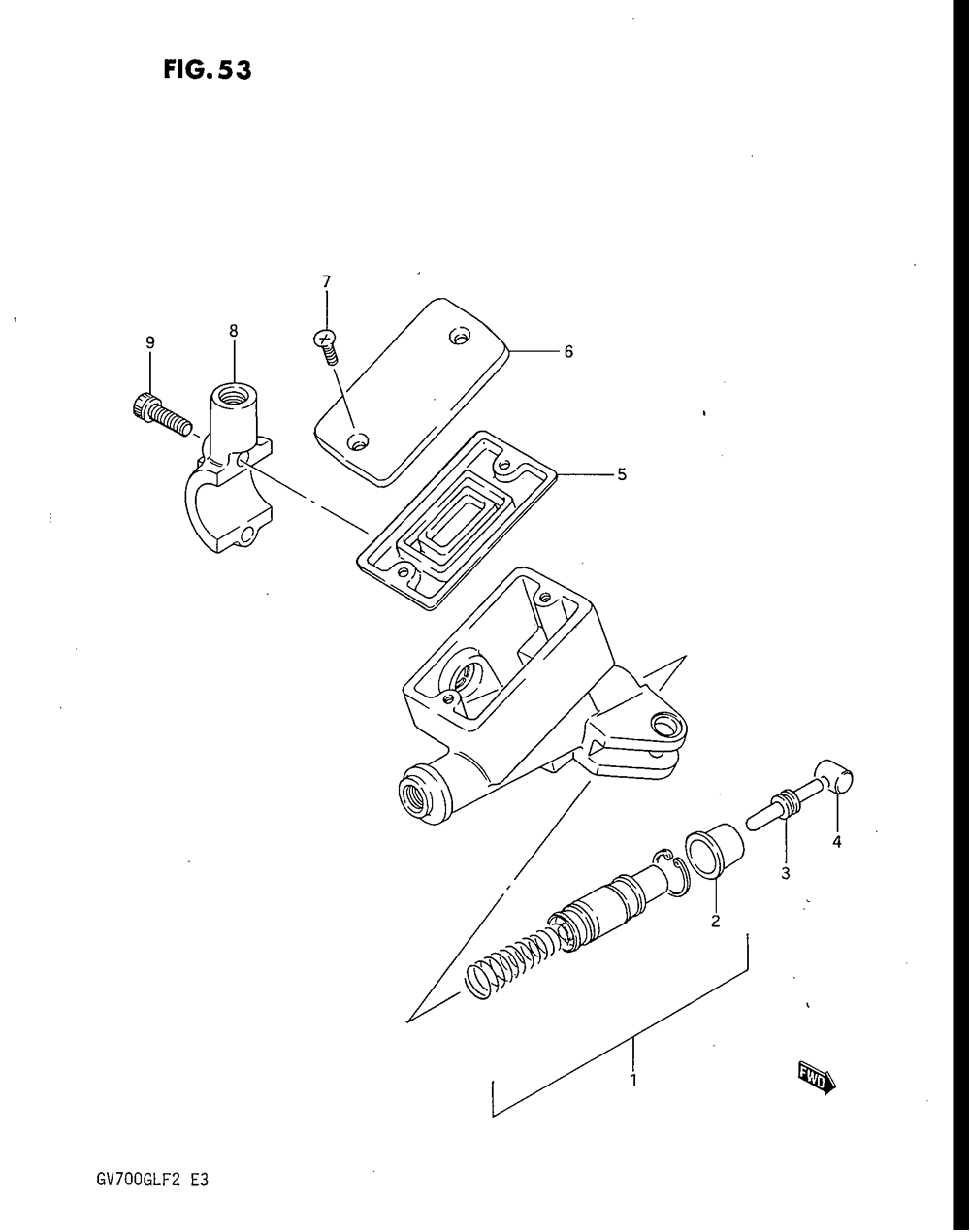 Clutch master cylinder