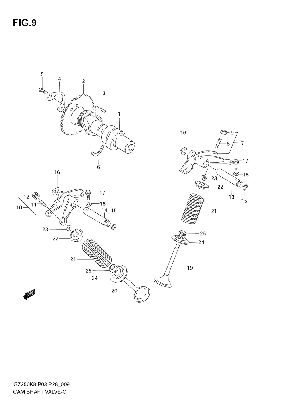 Cam shaft_valve