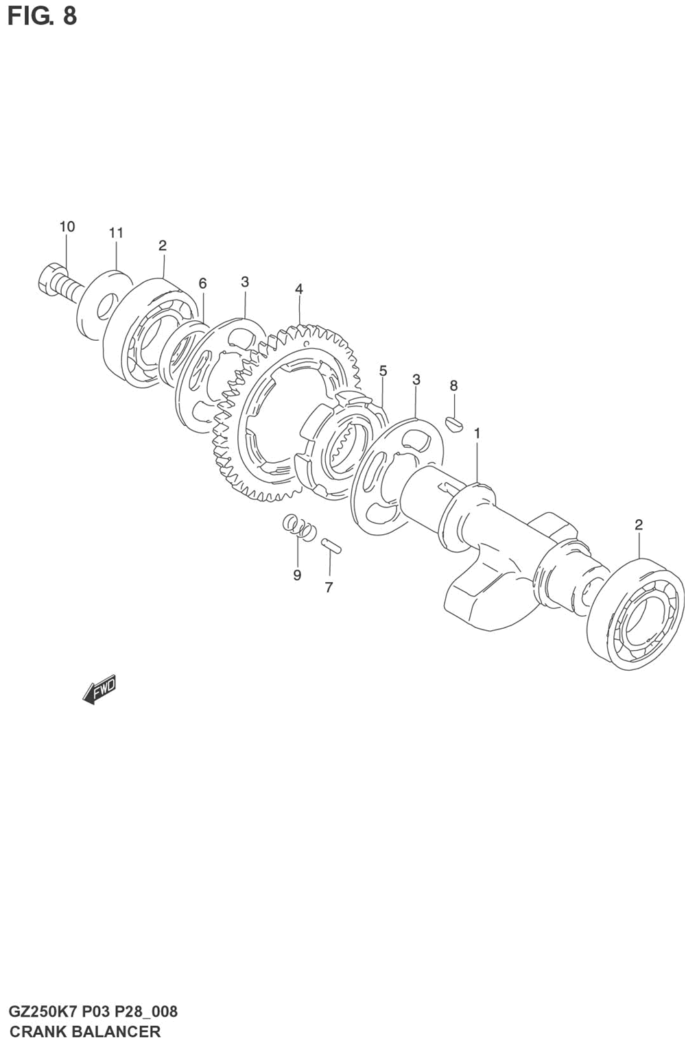 Crank balancer