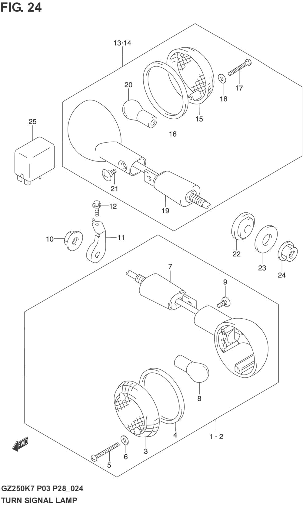 Turn signal lamp